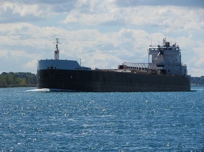 American Mariner was in ballast, expected in Superior for her next load.