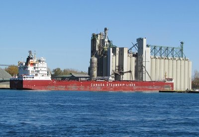 CSL St. Laurent at the Sarnia Government Dock.
