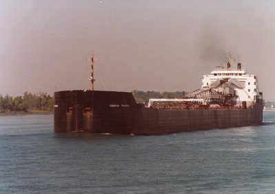 M/V Canadian Progress downbound in the St. Clair River.