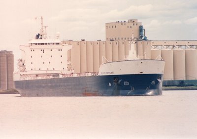 Outbound Duluth from Peavey-Connor's Pt., Superior. 9/10/89.