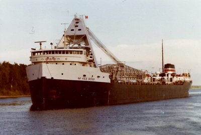Upbound in St Mary's River June '76