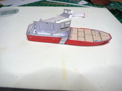 First steps in building the hull