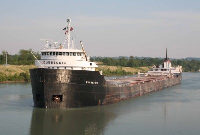 In the Welland Ship Canal at the Homer bridge on June 25, 2007.