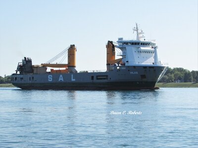 Hilke (Gaspe, ON, Canada) at the Junction Buoy.
