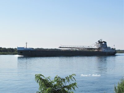 Manitowoc (Stoneport) easily caught up and passed Salvage Monarch below Marysville.