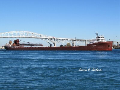 Lee A. Tregurtha taking ore from Duluth to Toledo. I went as far as Marine City before heading back home.