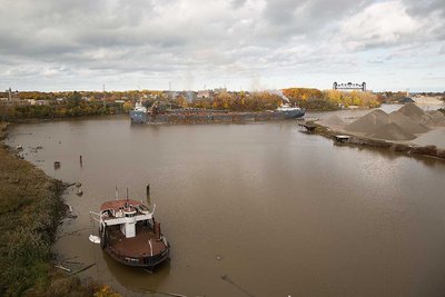 As of Nov. 6, 2013, the small ferry 'Upper Canada' is still Abandoned in Lorain's Black River. Note, she is losing her Starboard Lifeboat..jpg (123.85 KiB) Viewed 6232 times Four years later, a bit the worse for wear.