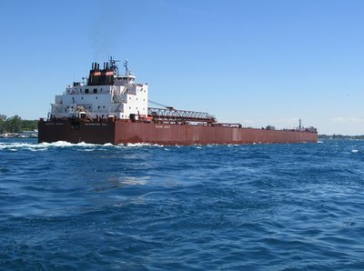 2016-07-23k Mesabi_Miner.jpg (90.76 KiB) Viewed 1809 times Only a few hours after American Integrity, Mesabi Miner entered the river with coal for the St. Clair Power Plant.