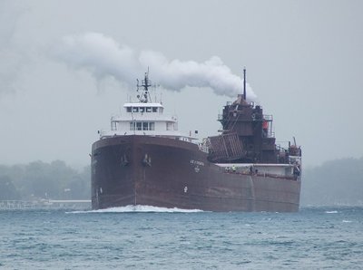 2016-08-16c LAT.jpg (70.37 KiB) Viewed 2037 times Lee A. Tregurtha, trailing her scrubber plume, emerges from a rain squall, on the way back to Marquette.
