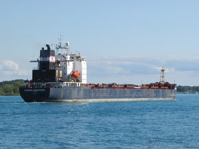 Algoma Discovery carrying a load of wheat from Thunder Bay to Montreal.