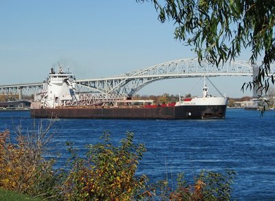 Sam Laud, at the Bluewater Bridges, was going to Cleveland this trip.