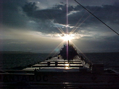 Mantadoc Dec 5th 2001.<br />Lake Superior last trip as Manadoc