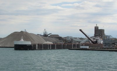 American Spirit loading at Calcite.
