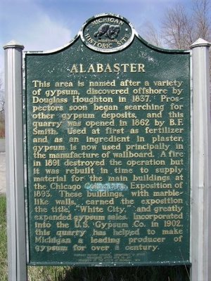 A brief history of the Alabaster gypsum facility.