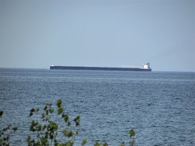 American Integrity up-bound to Duluth (Duluth Shipping News Schedule) on a warm June evening.