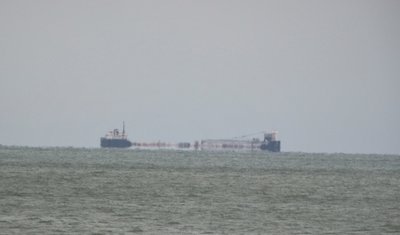 When they ride the edge of the horizon, it makes for an interesting capture.