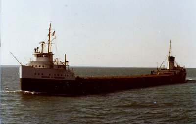 George Henderson downbound Lake Huron Cut