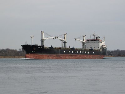 Saltie Isolda up-bound to Burns Harbor.