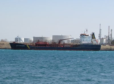 Maria Desgagnes at the Sarnia Fuel Dock.