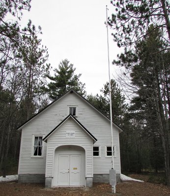 So many of the lighthouses have schools on the property.  Don't know whether that is their original location or if they were moved to attract more visitors.