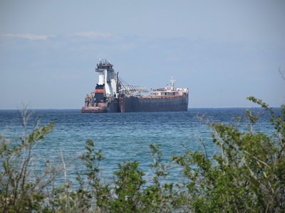 Tug/Barge Dorothy Ann/Pathfinder waiting her turn at the dock.