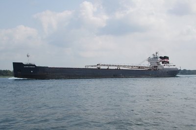 My first sighting of Algoma Compass in her new colors and name.