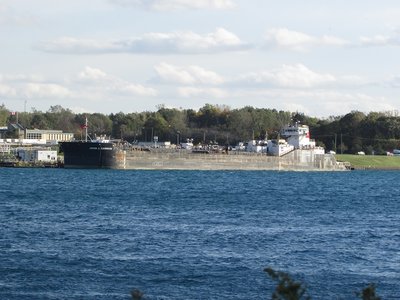 John J. Carrack at Sarnia dock.