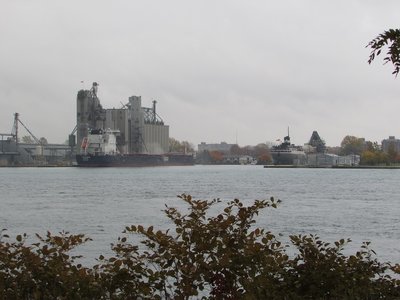 At the Sarnia Government Dock