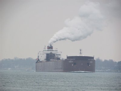 Paul R. Tregurtha (Superior) brings the parade of ships to a close.