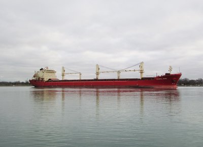 Federal Rhine, like all other salties, will stop over at Montreal before embarking on the last leg of her journey -- likely to a European port.