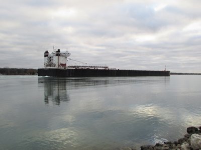 American Integrity (St. Clair/RECOR) started the day as sun slowly replaced a cloudy sky.