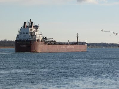 CSL Laurentien (Quebec) passes south of Marysville.