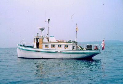 Anchored in Swedes Isle.JPG (85.63 KiB) Viewed 6045 times My Tug Carrie Lee. 45 ft. diesel 20 ton.