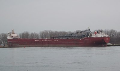 Stern to bow view of CSL Tadoussac.