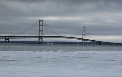 The Mac Bridge looking east.