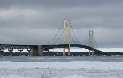 The Mac Bridge looking west.