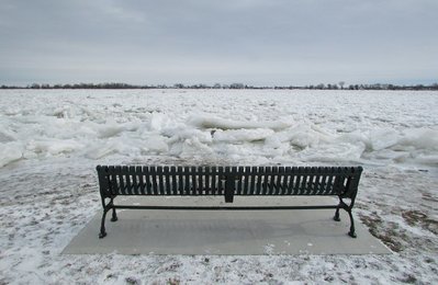 Really "cool" view at Marine City's Mariner Park.