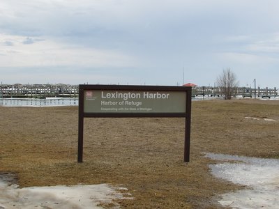 Lexington has a very nice park, marina and walkway out into the lake.