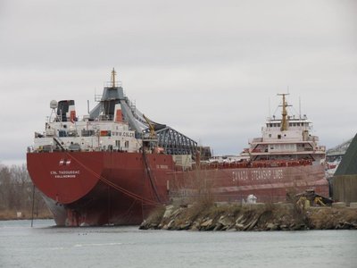 Stern of CSL Tadoussac.