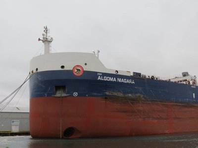 Bow of Algoma Niagara.