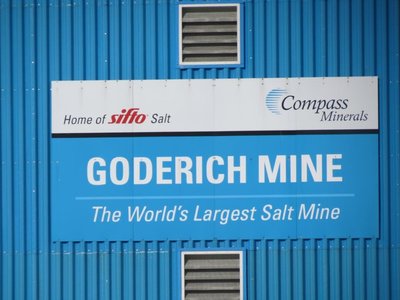 Goderich Salt Mine.