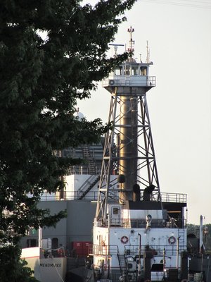 Olive L. Moore &amp; Menominee at the Marysville Bluewater Aggregates facility.