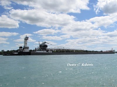 Tug Victory and barge Maumee on their way to Toledo.