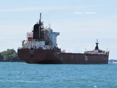 Barely caught up with Spruceglen (Montreal) at Marine City.