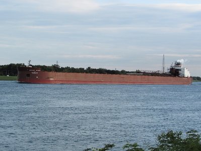 Mesabi Miner (Two Harbors) passing Stag Island late Sunday afternoon.