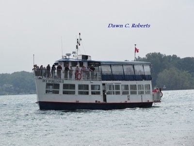 Noontime adventure on the Duc D'Orleans II.