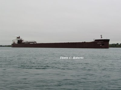 An 8 am salute at Marysville means one of three ships -- and this is one of them!
