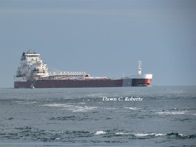 Bluewater Bridges straight ahead for the Great Republic, with Windsor as her destination.