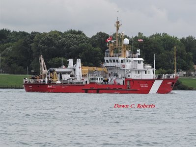 CCG Limnos down-bound to Amherstburg.