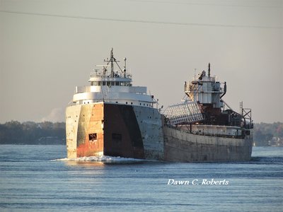 GLF workhorse Philip R. Clarke up-bound to Calcite.